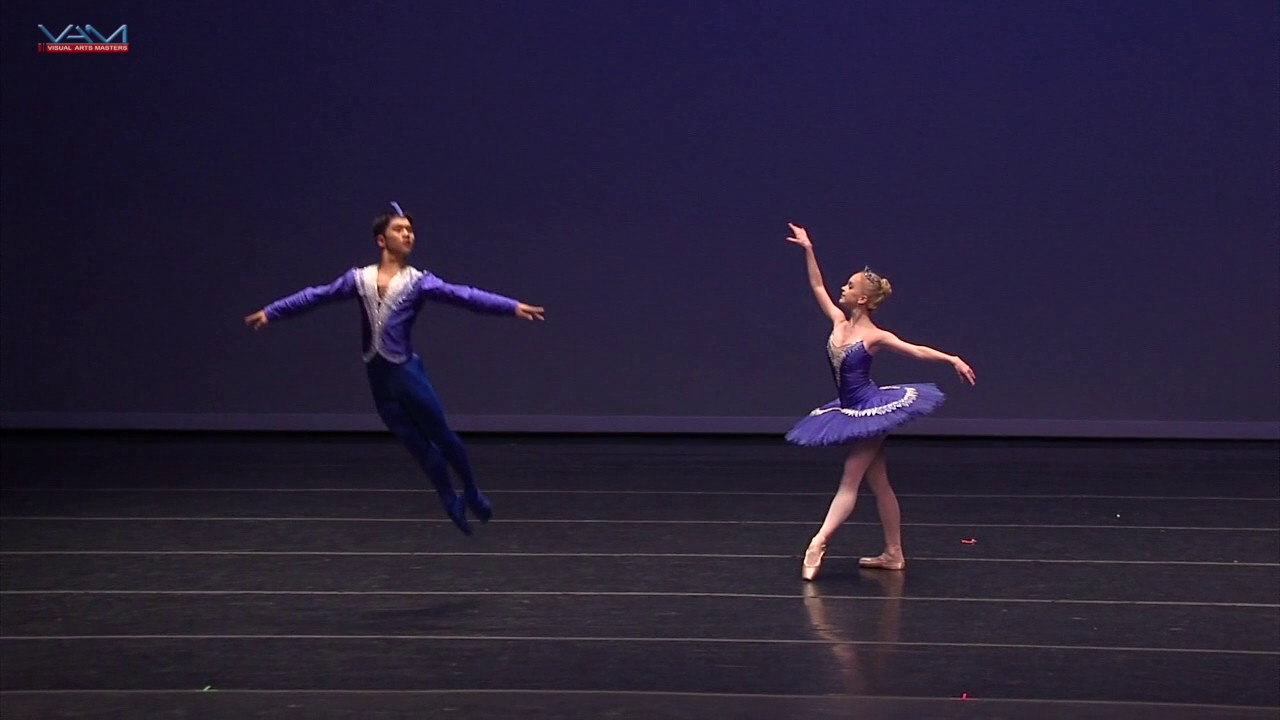 Helena Cerny, 15, YAGP 2017; Bluebird pas de deux