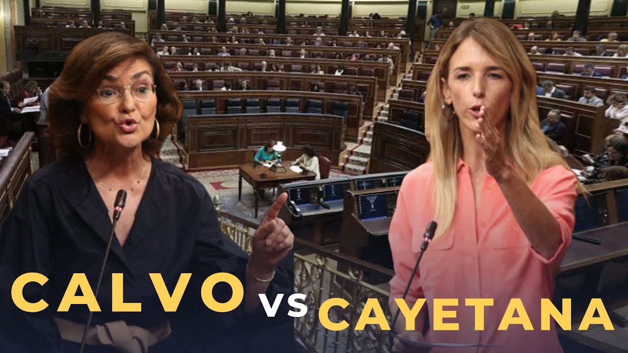 Bronca en el primer cara a cara de Carmen Calvo y Cayetana Álvarez de Toledo