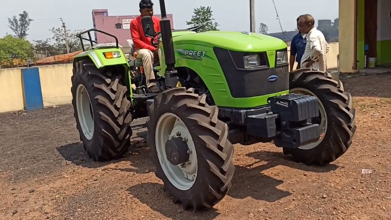 Preet 4wd Tractor 65 hp full Review