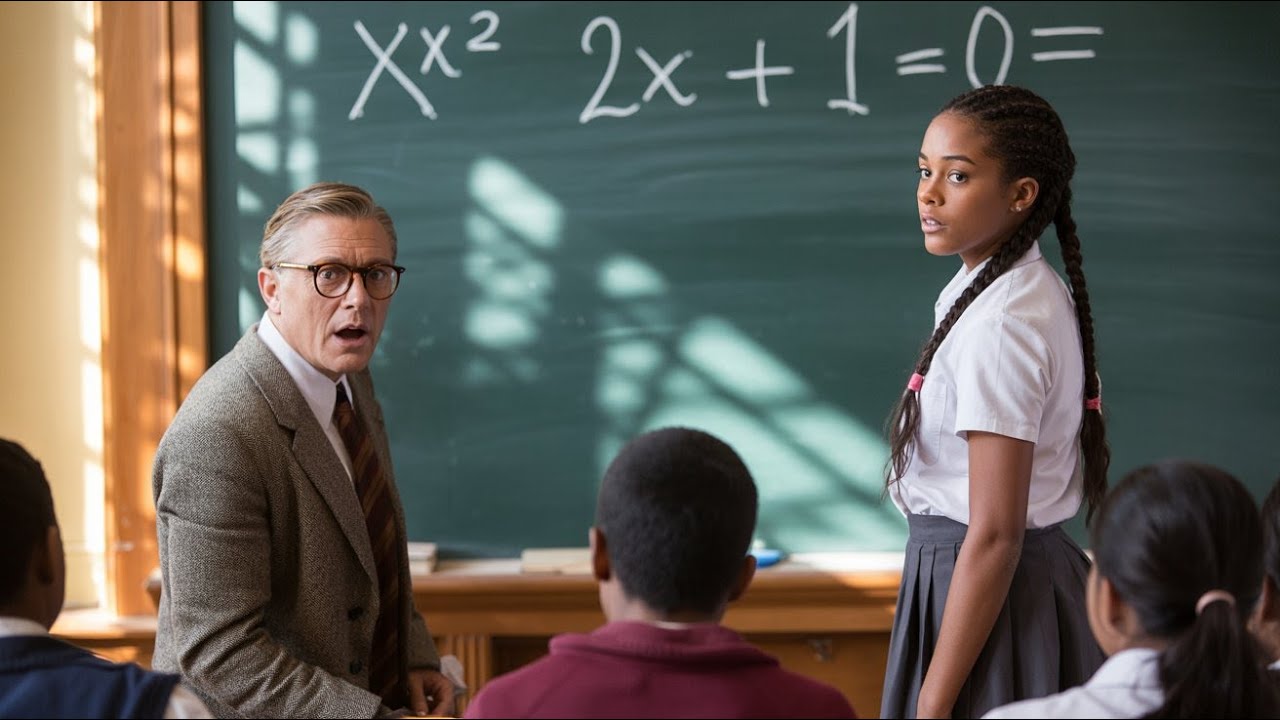 Une élève sous estimée humilie son professeur avec un seul calcul