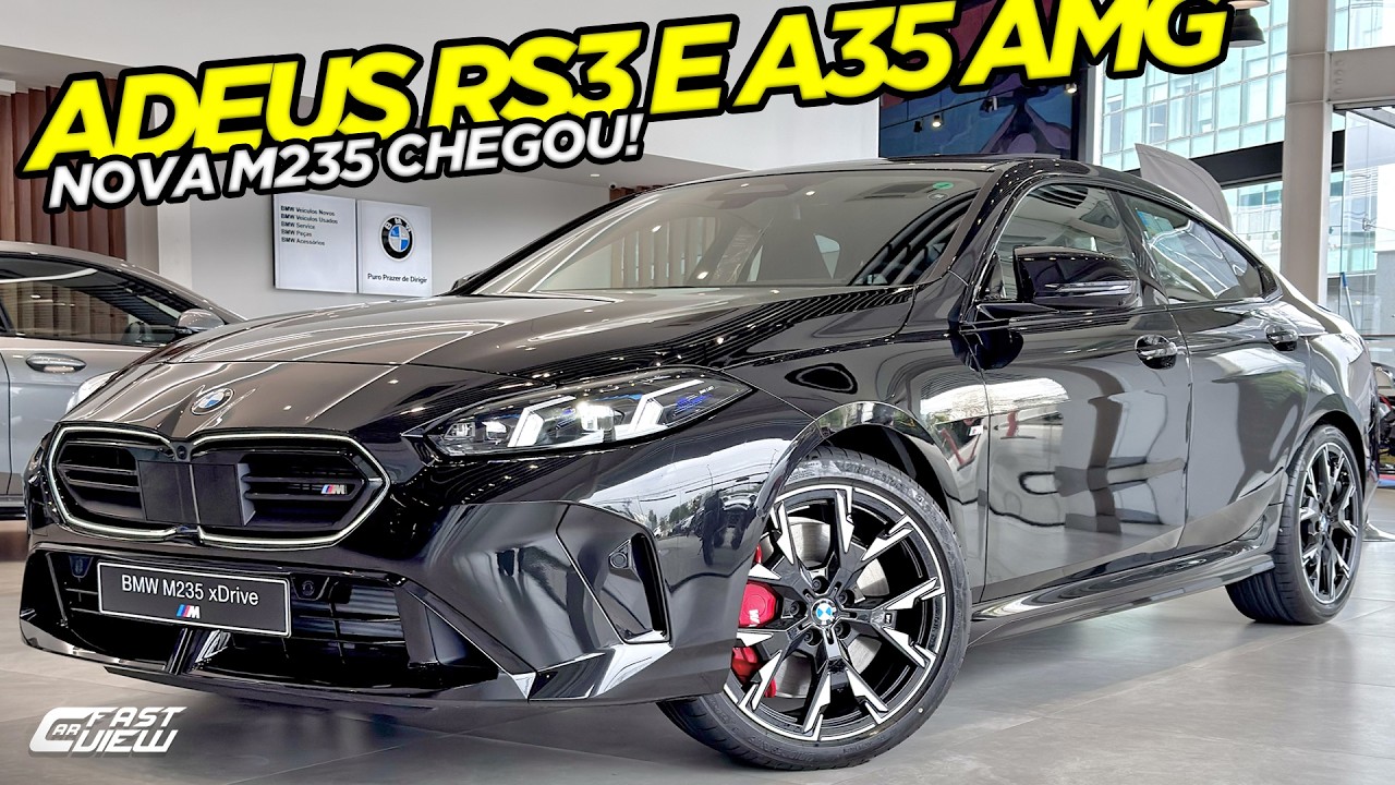 NOVO BMW M235 2026 AGORA +POTENTE, COM DESIGN DUVIDOSO E +CARO QUE BMW 320 M SPORT VALE A PENA?