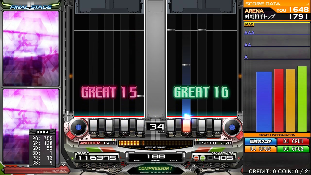 [IIDX 25] 不沈艦CANDY DPA