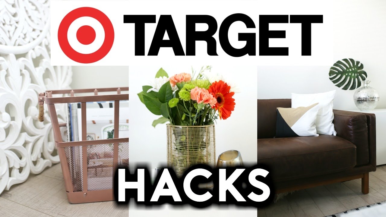 DIY TARGET HACKS | DIY Room Decor Transformation! (Trendy & Simple) 2017