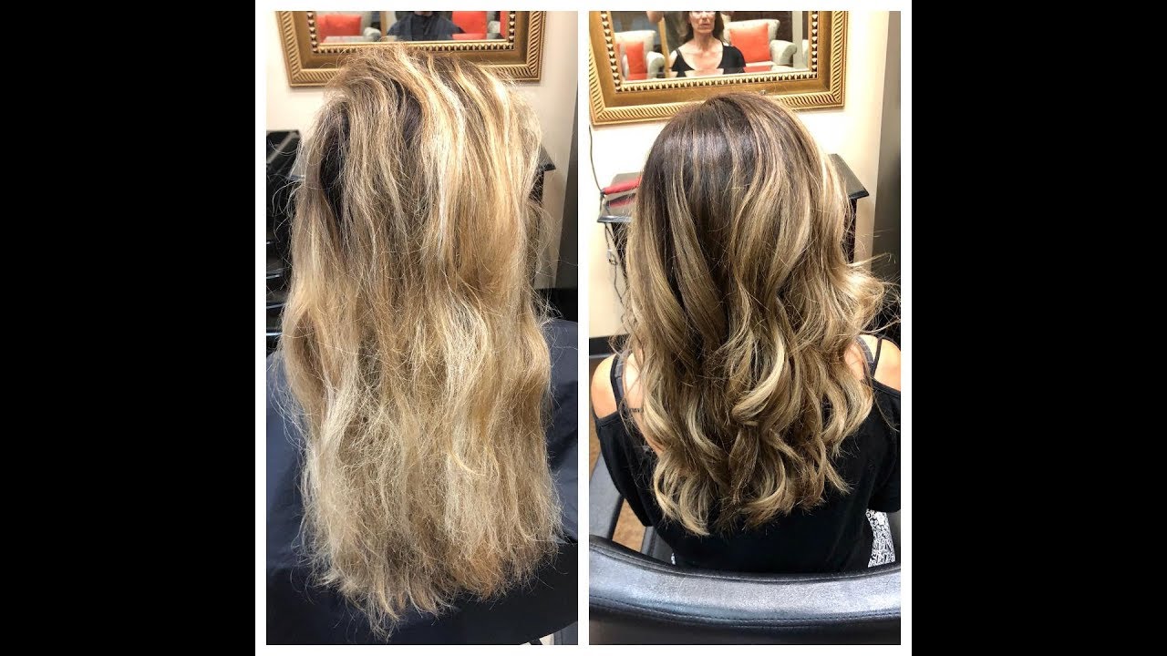 Highlights to balayage | TRANSFORMATION