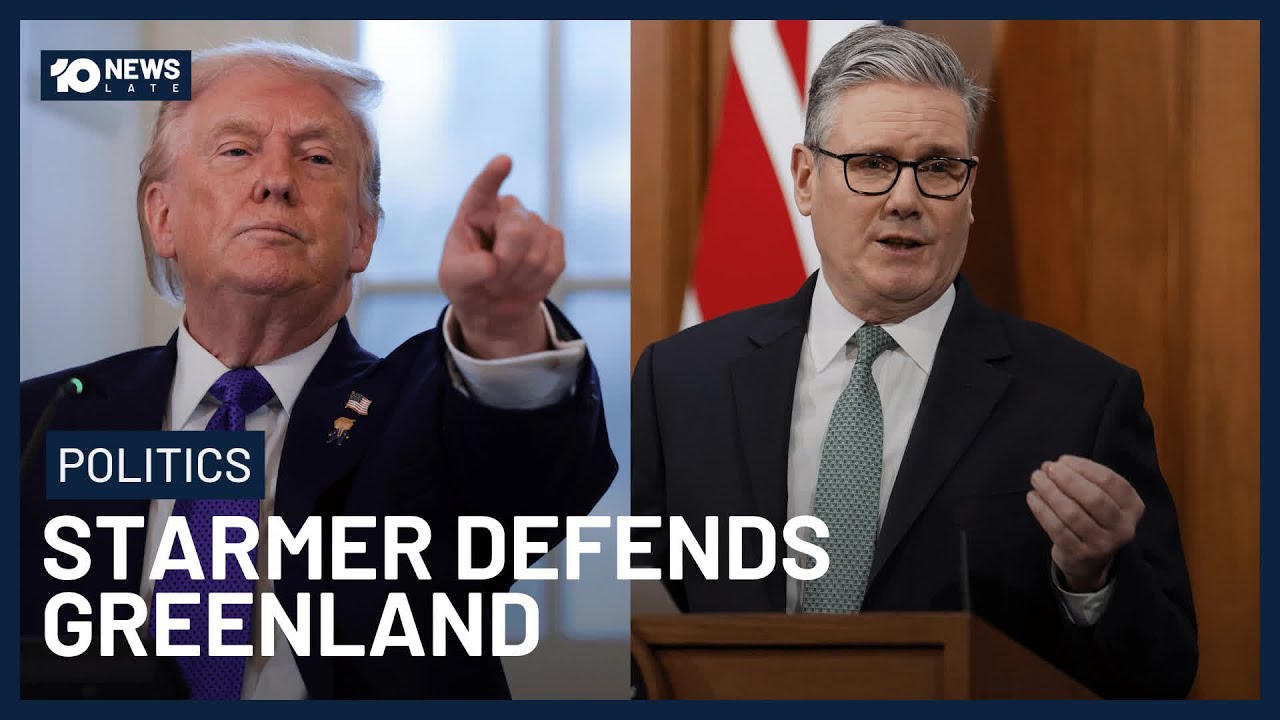 British Prime Minister Slams Trump’s Threats To Take Over Greenland And Tax Allies | 10 News