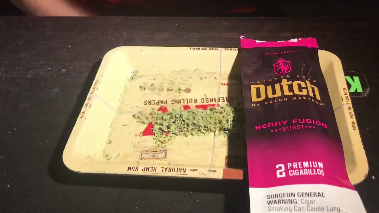 How to Roll a Blunt pt.2 : Rolling Dutch Masters