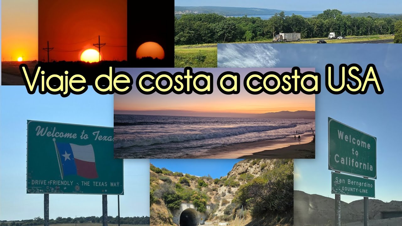 Viaje de costa a costa en USA