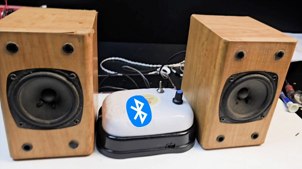 Convierte tus viejos Altavoces en moderno equipo bluetooth