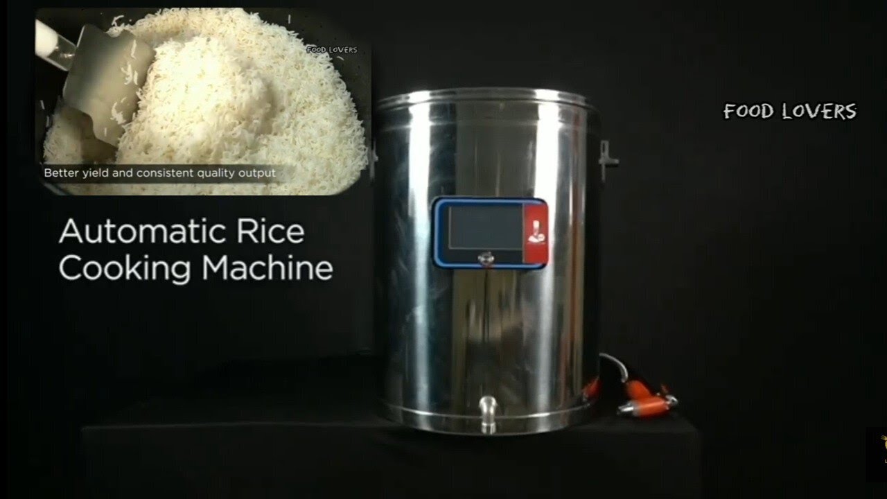 AUTOMATIC RICE COOKING MACHINE | FOOD LOVERS | MUKUNDA FOODS | MADE IN INDIA 🇮🇳