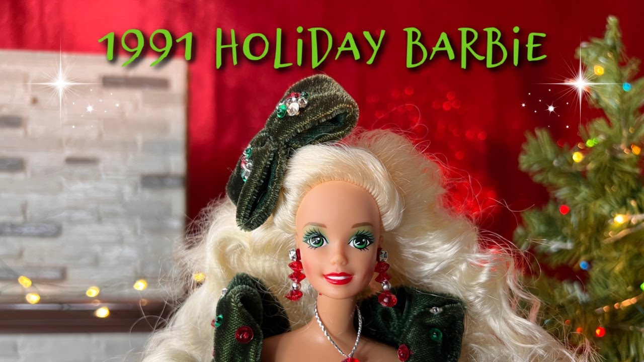 1991 Happy Holiday Barbie - Happy Dolliday Countdown to Christmas! - ADULT COLLECTOR