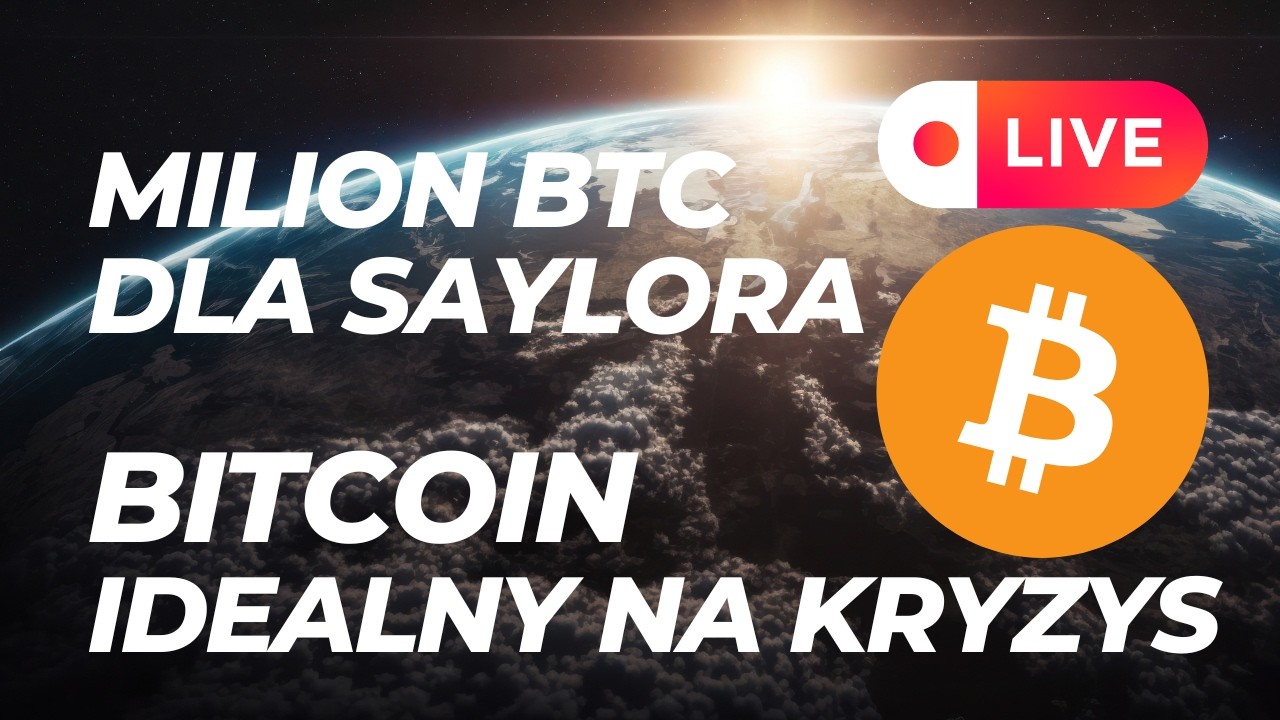 🔴 LIVE: Zaczęło się fomo na Strategy! BTC to idealne aktywo kryzysowe! - Hiperbitcoinizacja #60
