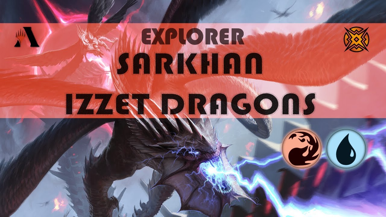 🔵🔴 Izzet Sarkhan Dragons | Explorer - MTG Arena | March of the Machine Aftermath -  Bo1