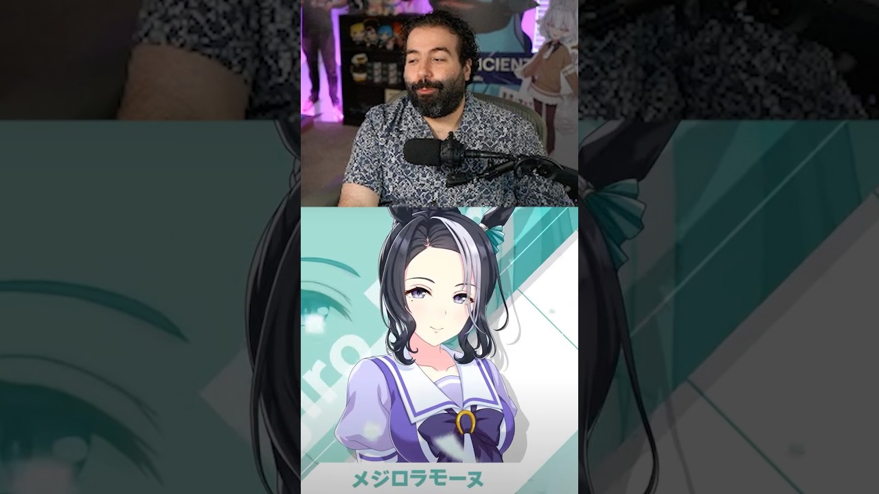 Реакция на моего нового фаворита Umamusume Mejiro Ramonu