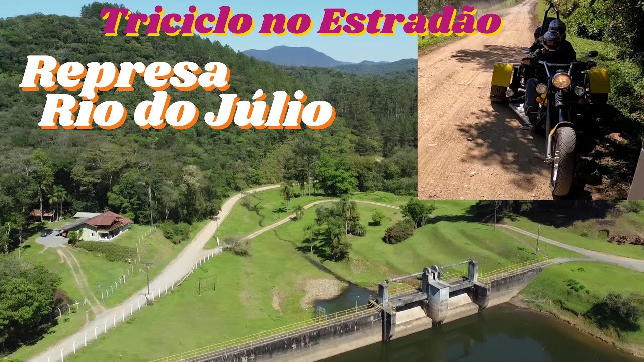 TRICICLO COMO ANDA no ESTRADÃO... até REPRESA RIO DO JULIO      1080HD