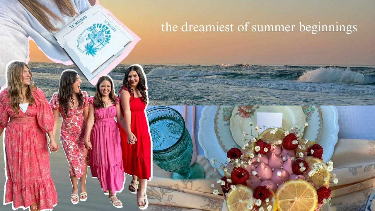 vlog: the dreamiest of summer beginnings