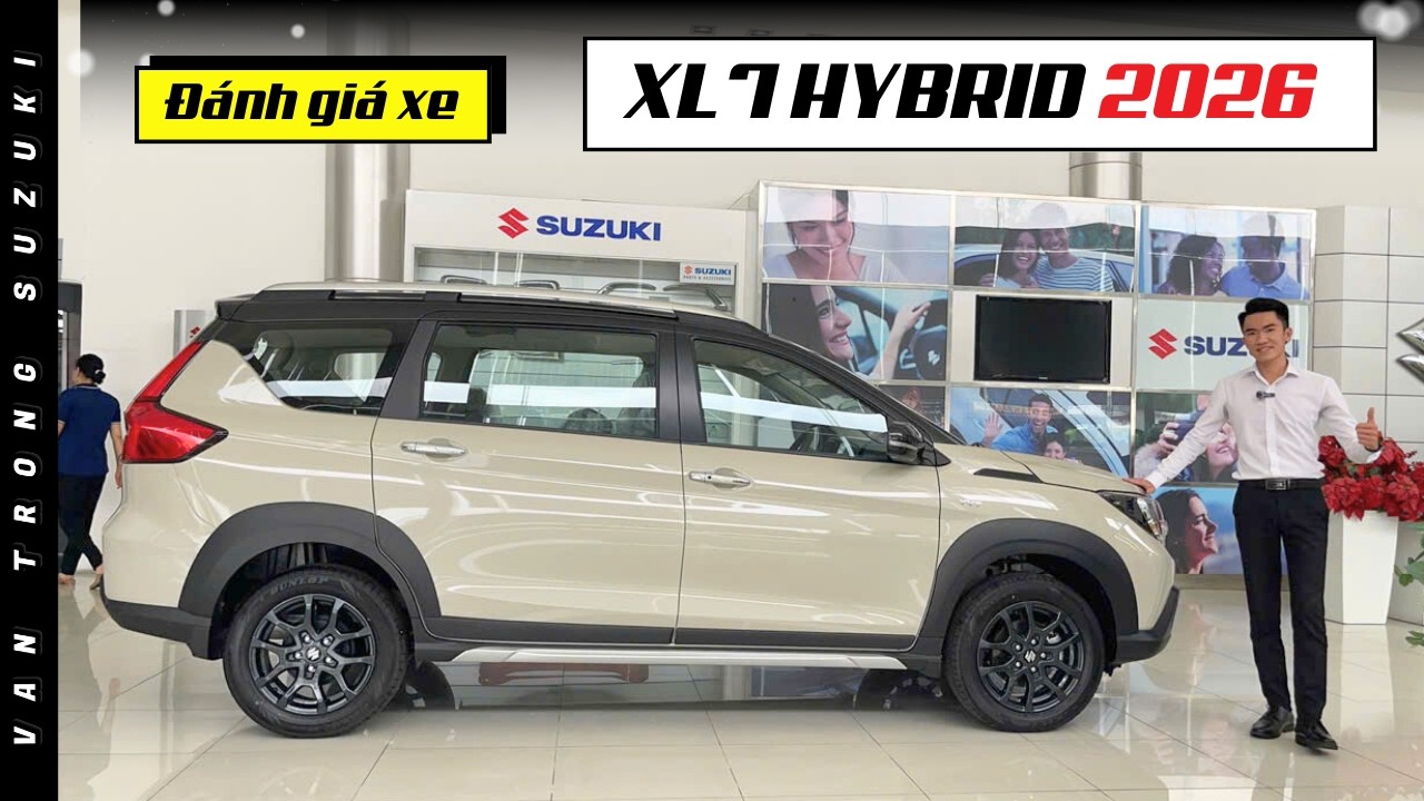Đánh Giá Suzuki XL7 Hybrid 2026 Màu Trắng Ngà Mới Nhất. Khuyến Mãi Trong Tháng 03 Có Gì Hấp Dẫn?