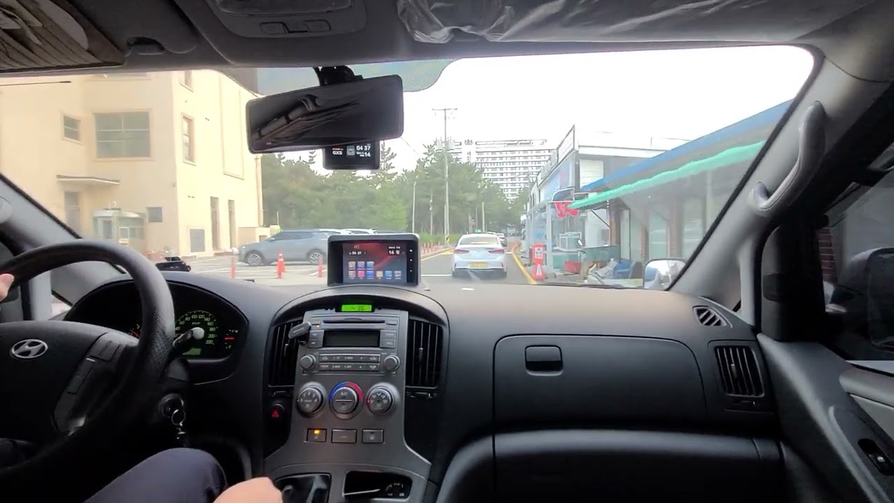 그랜드스타렉스 수동 주행영상