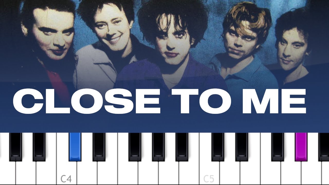 The Cure  - Close to Me (piano tutorial)