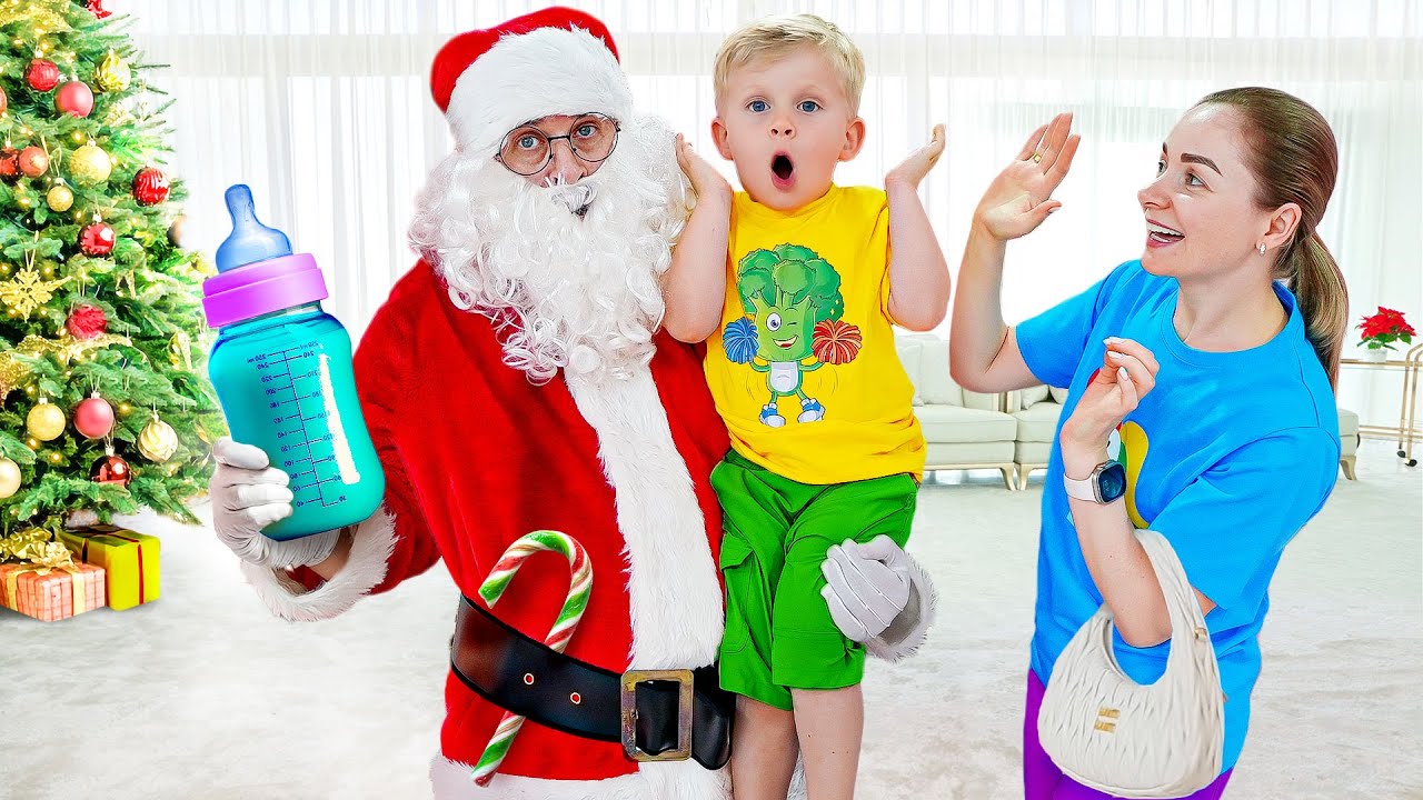 Санта становится няней Оливера 🎅🏼👶🏼