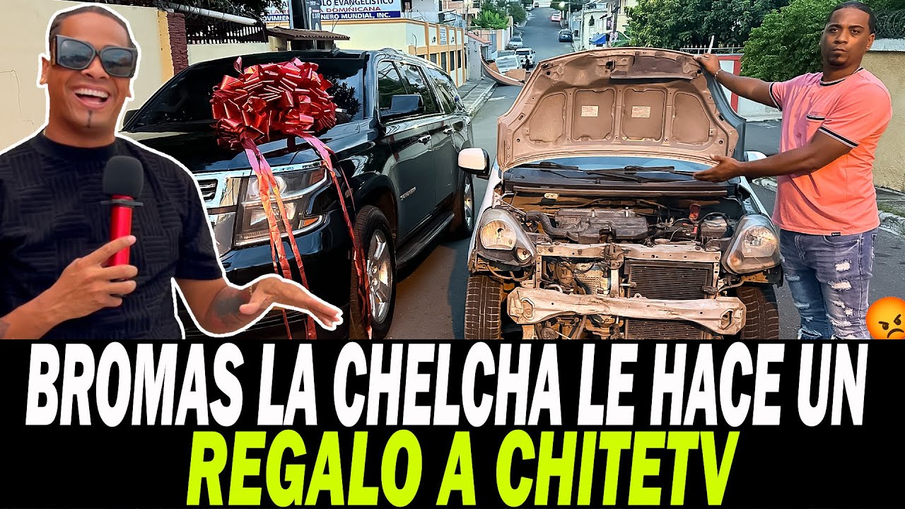 CHITETV SE QUILLA FEO CON BROMAS LA CHELCHA Y ROMPE EL REGALO (broma pesada)