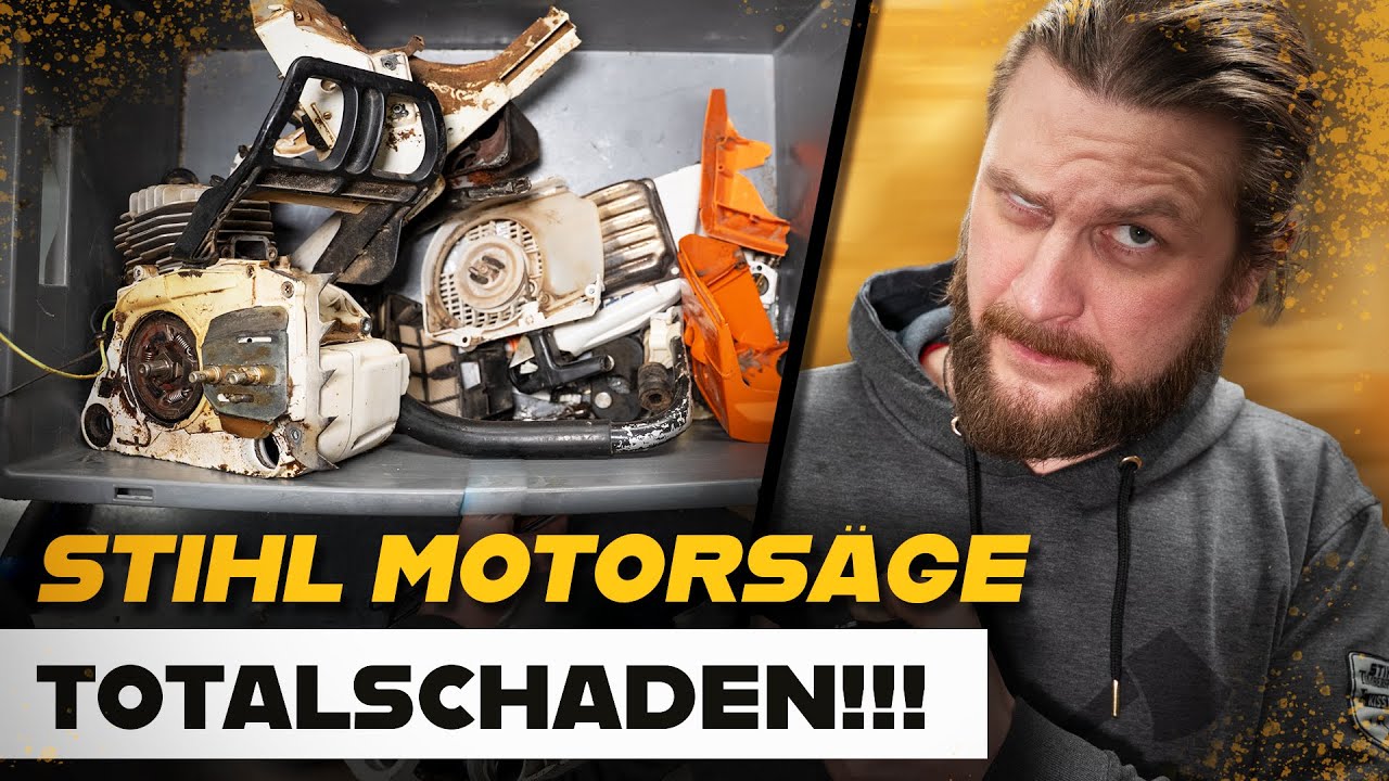 ❌ STIHL Totalschaden | MS 440 - XXL Werkstatt Video