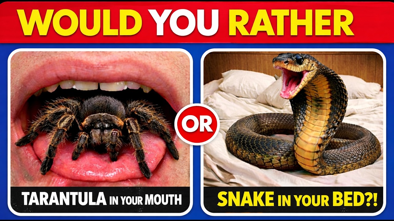 🔥 67 EXTREME Would You Rather Questions 😨 Only Brave Minds Finish!