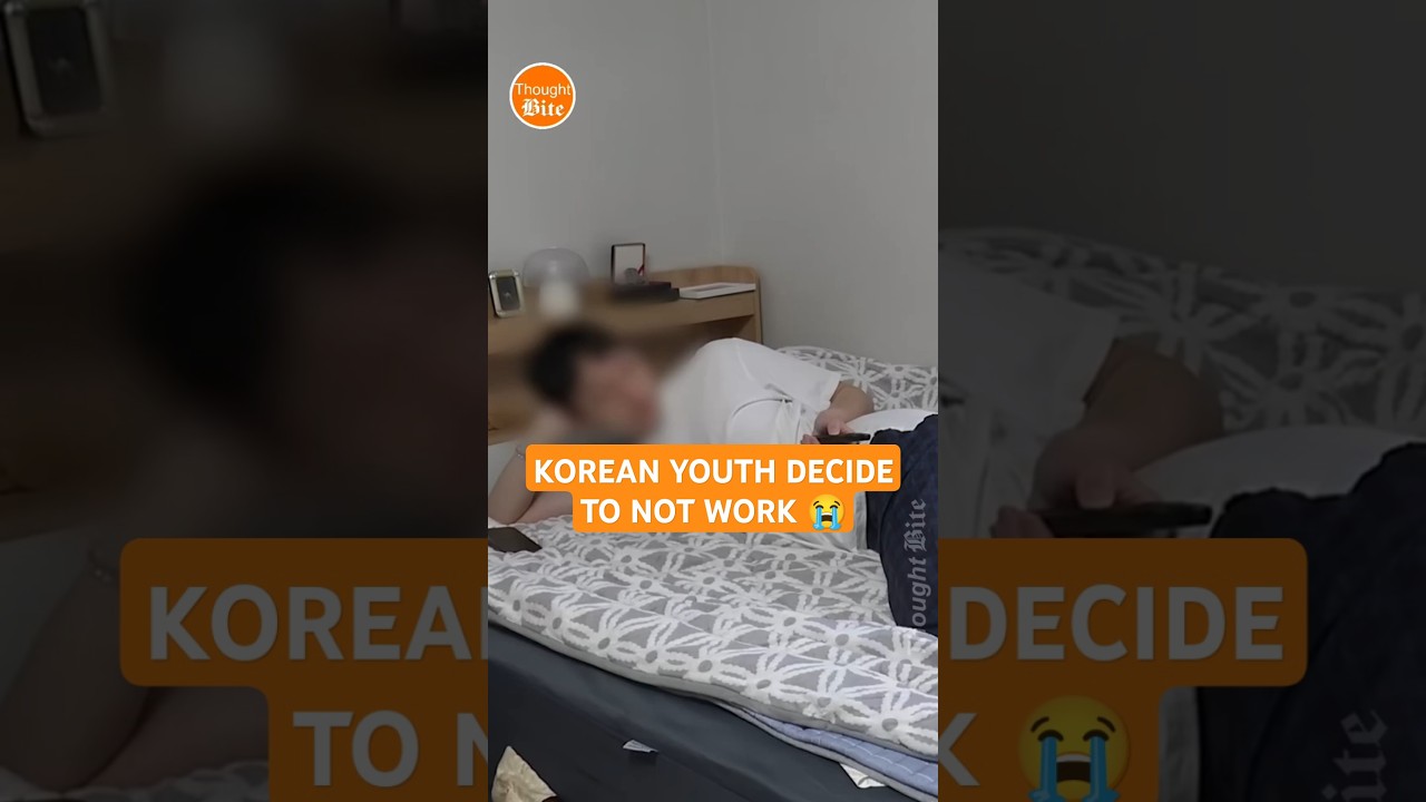 Korean Youth Are Choosing to NOT work ("Rest")
