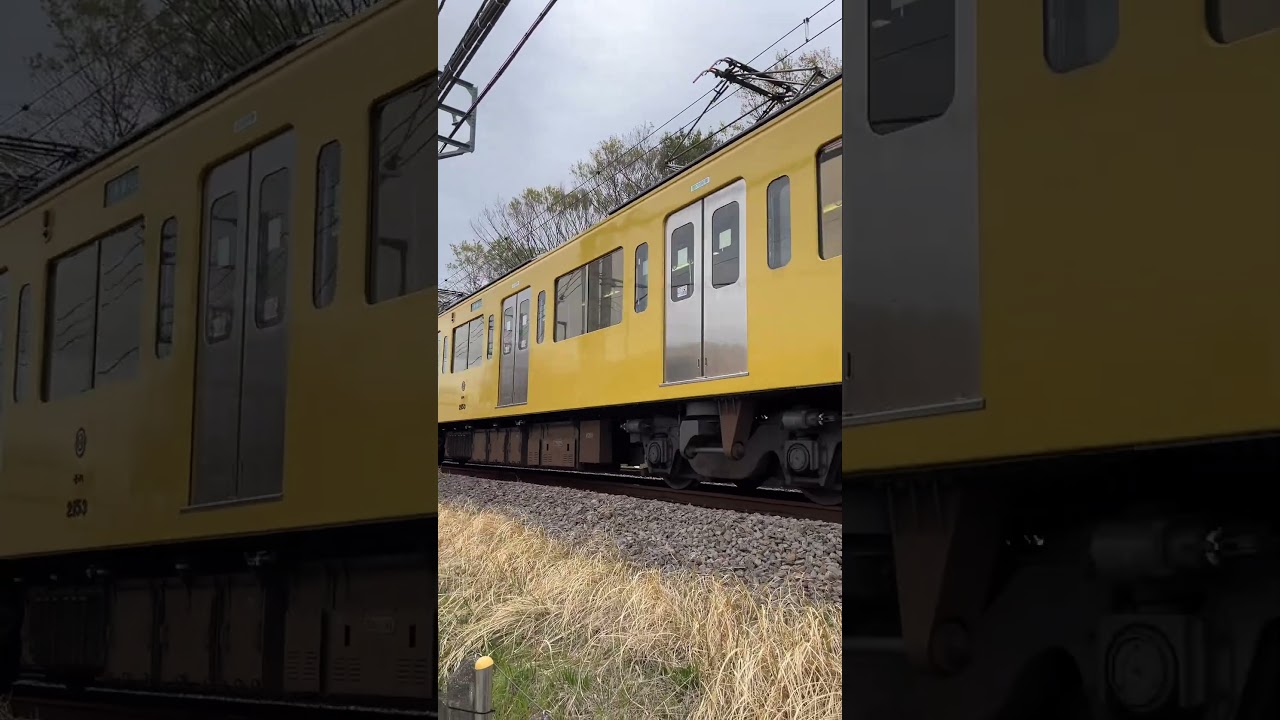 西武国分寺線　鷹の台駅　発車　27秒　