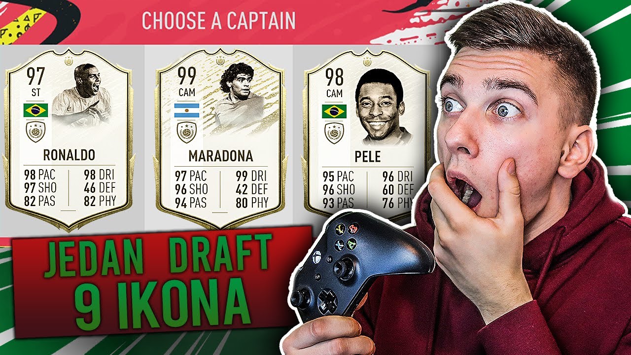 9 IKONA U JEDNOM FUT DRAFTU !! PALA JE PETARDA 🔥 **apsolutno nemoguce**