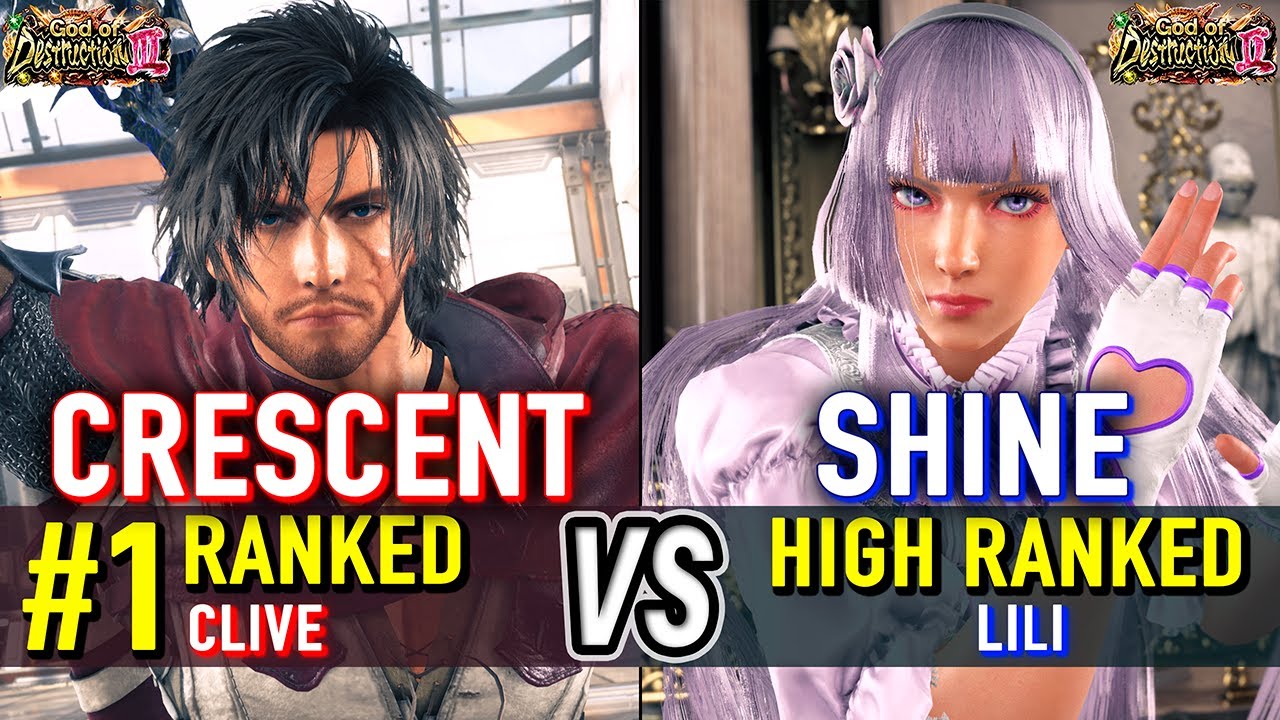 T8 🔥 CRESCENT (#1 Ranked Clive) vs SHINE (Lili) 🔥 Tekken 8 High Level Gameplay