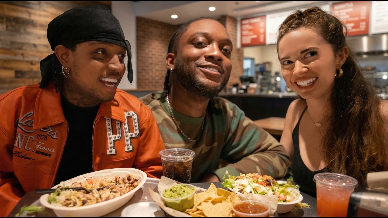 Ski Mask Goes To Chipotle! (ft. YourRage & Maya Higa)