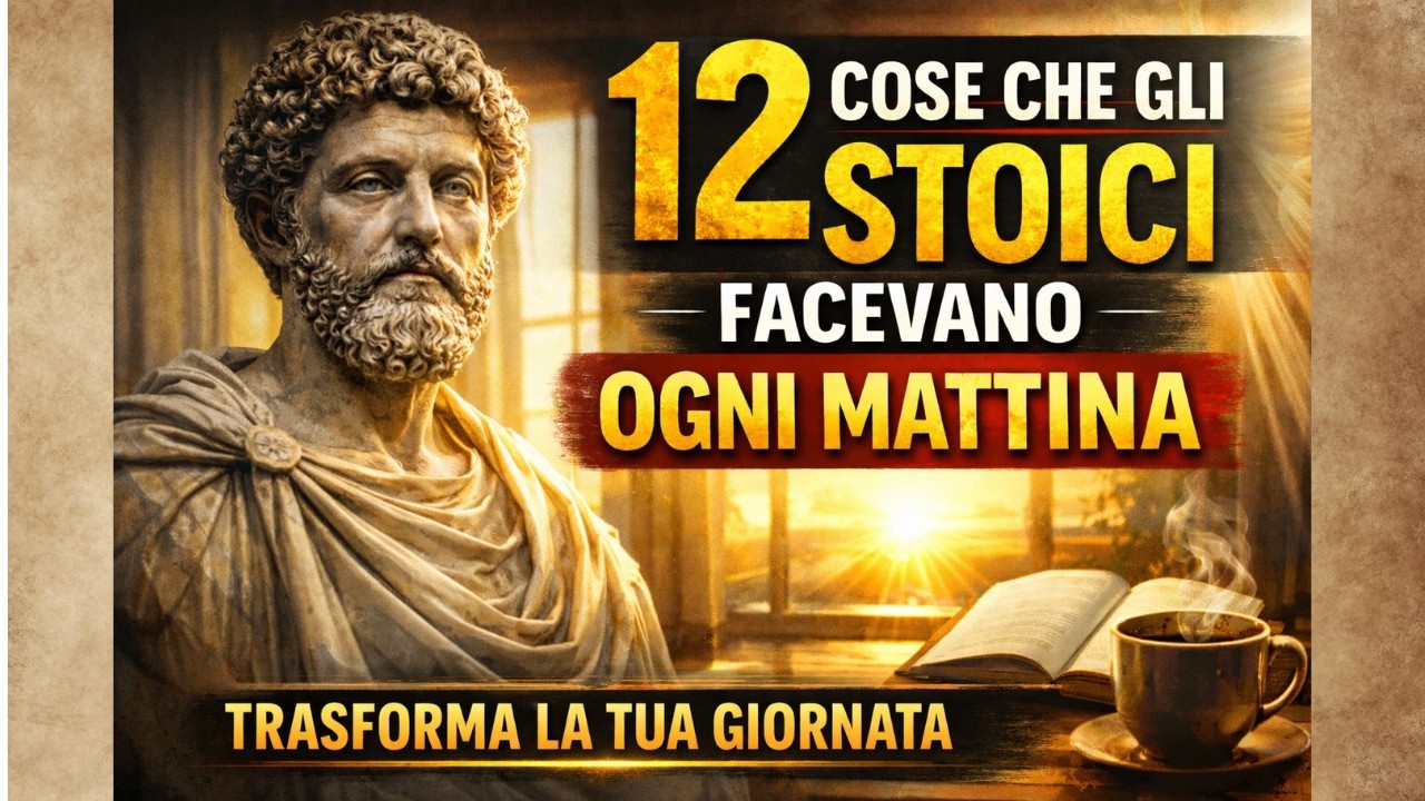 12 COSE CHE GLI STOICI FACEVANO OGNI MATTINA (La Routine Stoica Che Cambia la Giornata)