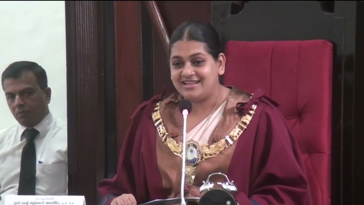 ගරු නගරාධිපතිතුමියගේ අයවැය කථාව  2026