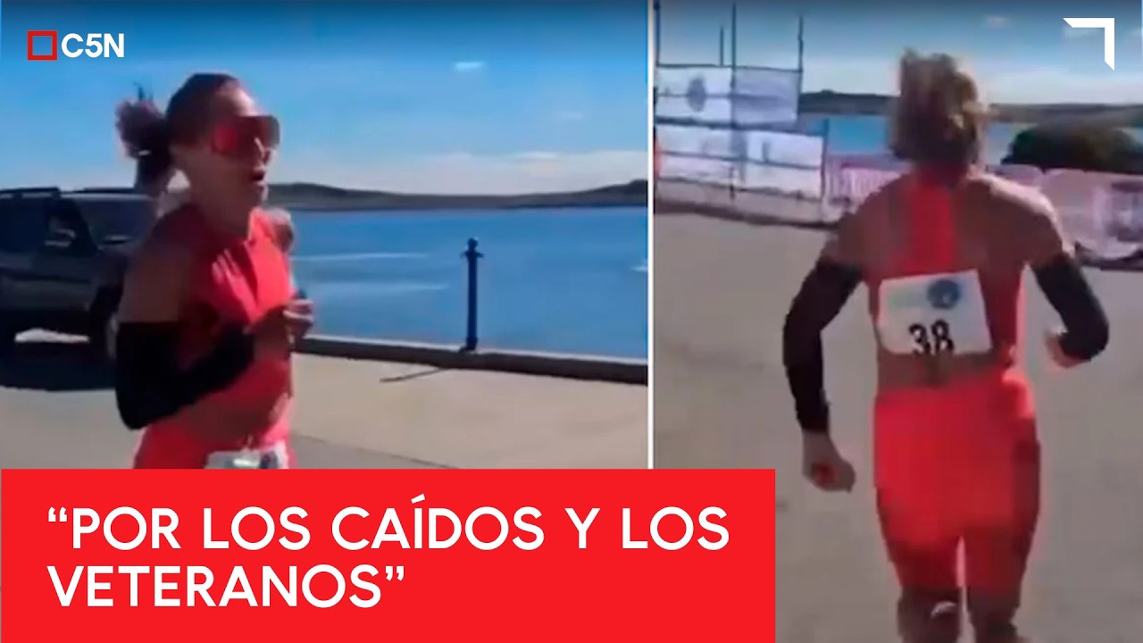 GANÓ una MARATÓN en MALVINAS