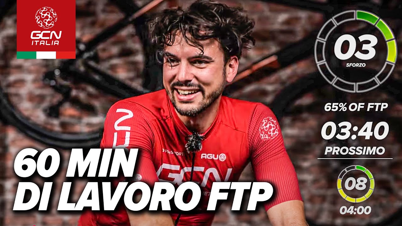 1 ora per migliorare la tua FTP | Allenamento indoor