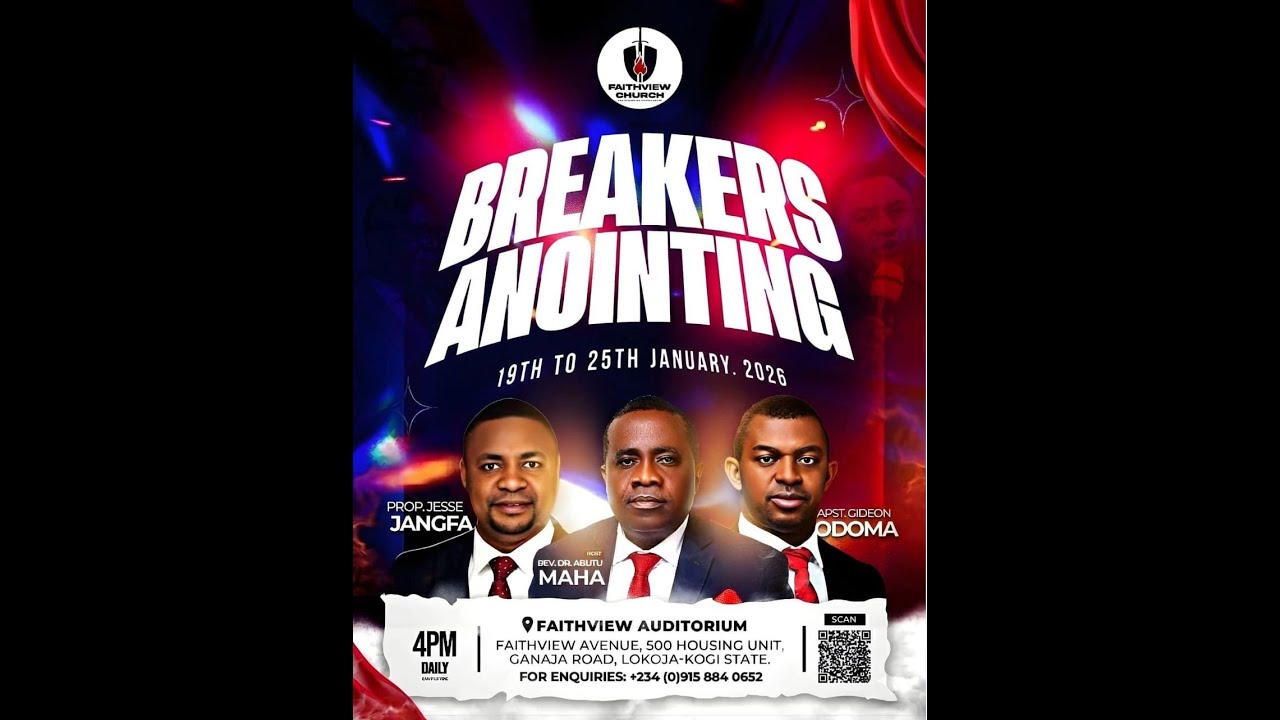 Faithview Church || Breakers' Anointing || Prophet Jesse Jangfa || Day 5 || 23rd January 2026