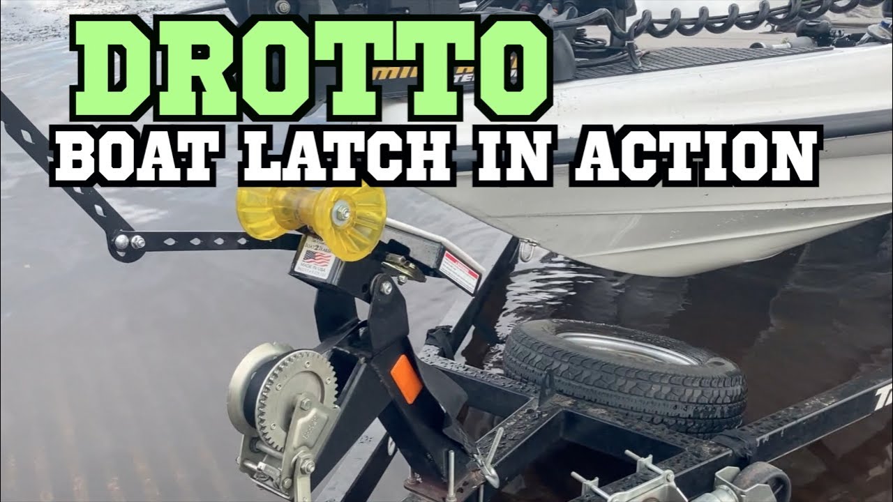 Drotto Boat Latch in Use