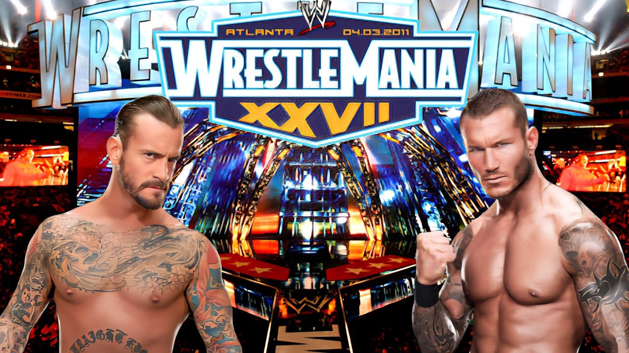 WWE 2K25 - CM PUNK vs RANDY ORTON: WRESTLEMANIA 27 | PS5 - GAMEPLAY 