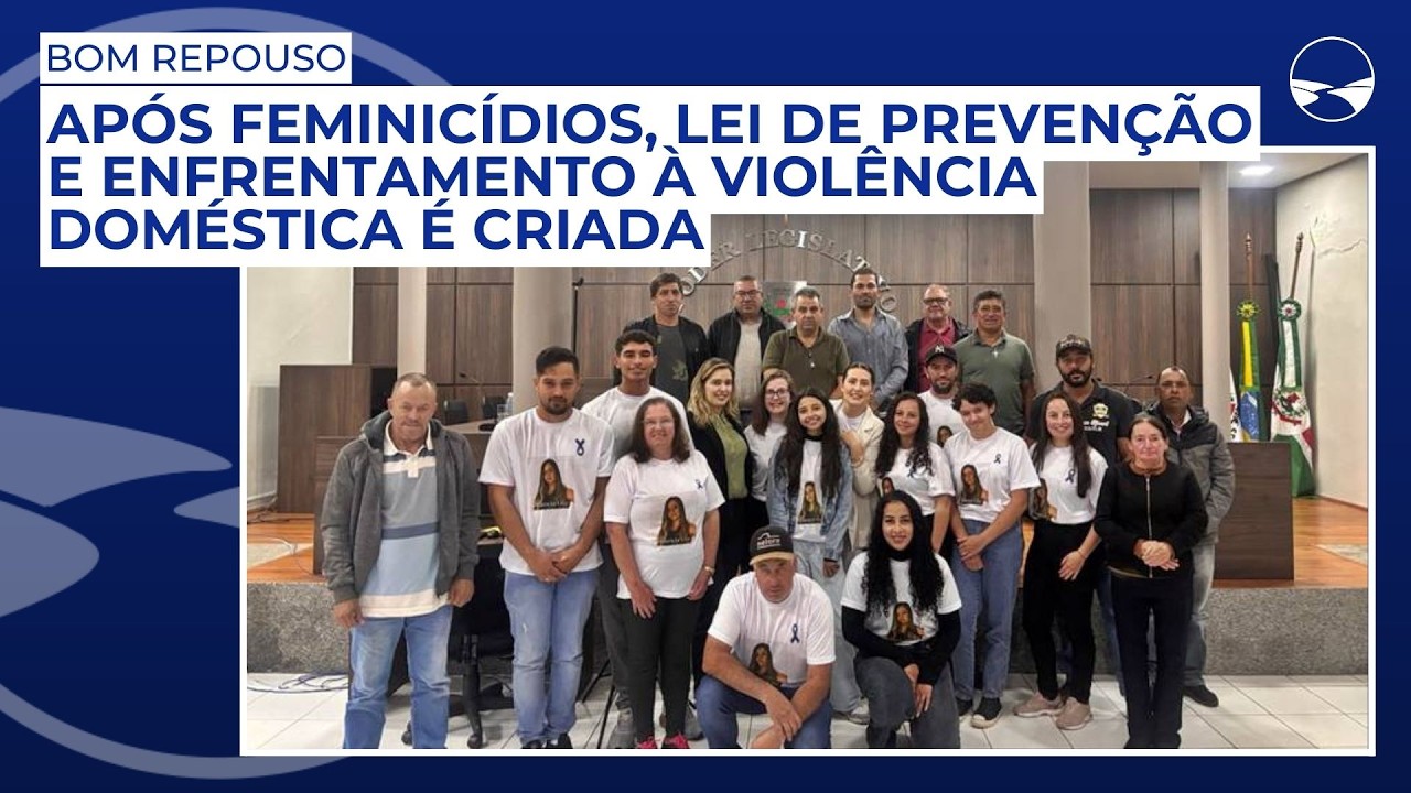 Após feminicídios, lei de prevenção e enfrentamento à violência doméstica é criada em Bom Repouso