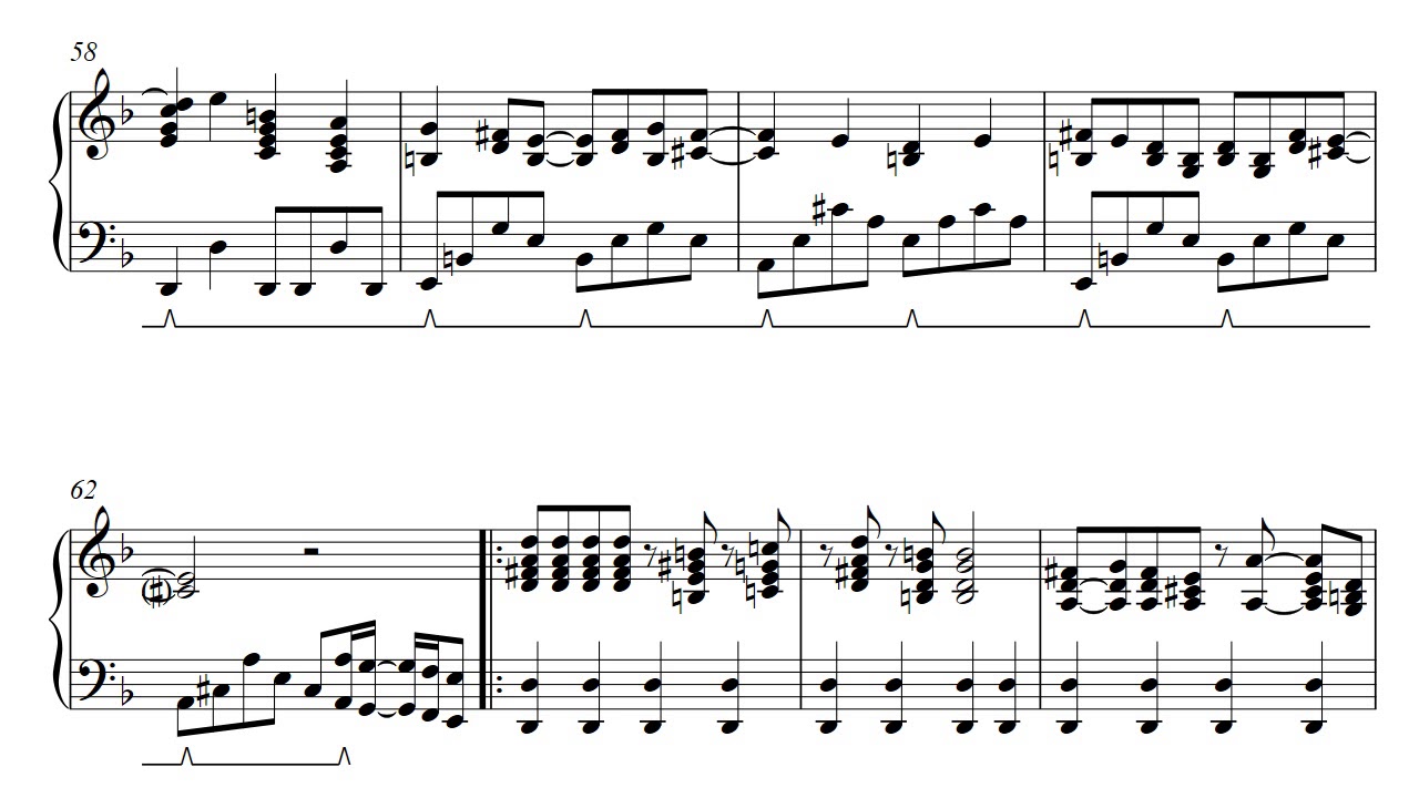 Genesis - Squonk - Full Piano Score