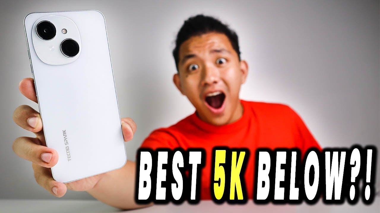 TECNO SPARK GO 1 - BEST ₱5K IN 2024?! 120HZ, 8GB RAM, IP54 AT 5000MAH PA!