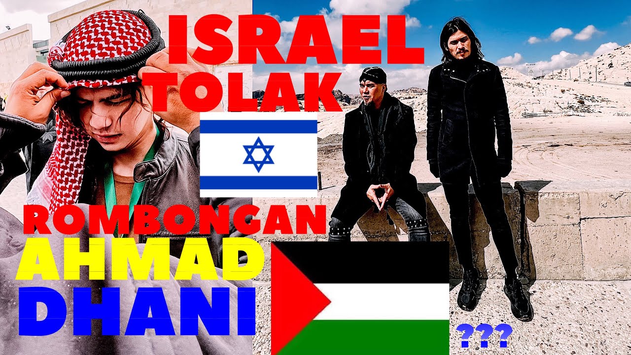 VIRZHA,DUL JAELANI DAN DAVI DI TOLAK ISRAEL MASUK PALESTINA