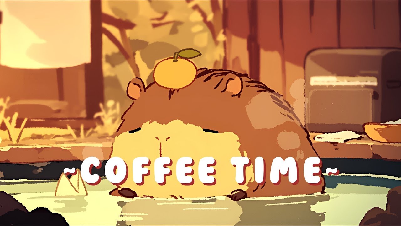 Capybara Chill Radio - Study & Chill Music Mix ~ Tranquil Mood ~ 🦫 🎧 ✨