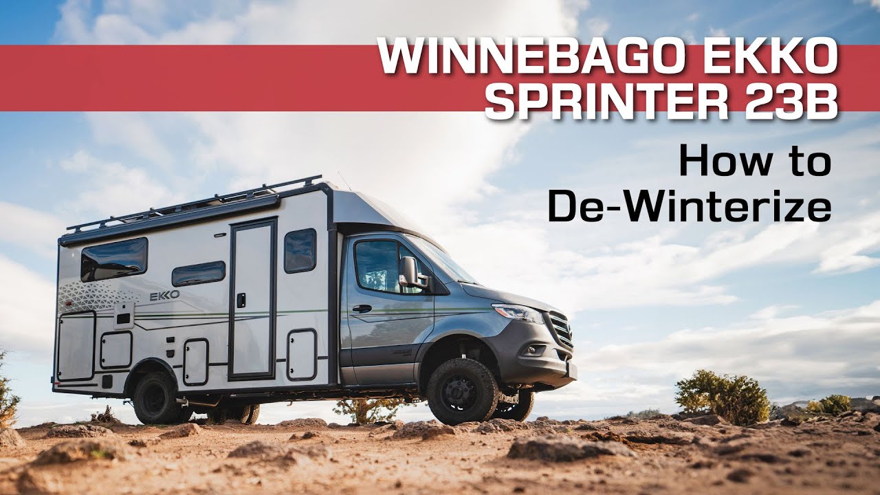 LichtsinnRV.com - How to De-Winterize a Winnebago EKKO Sprinter 23B