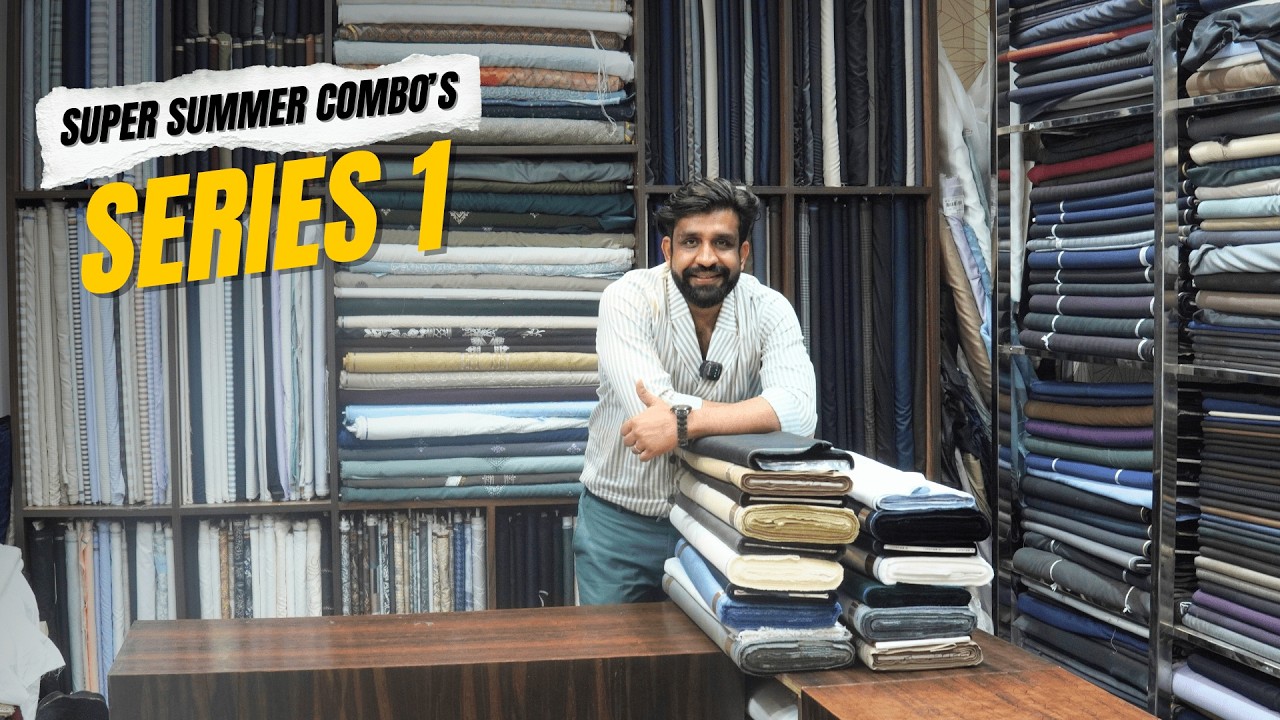 Super Summer Combo's Series (1) | Premium Original Men’s Wear Fabrics