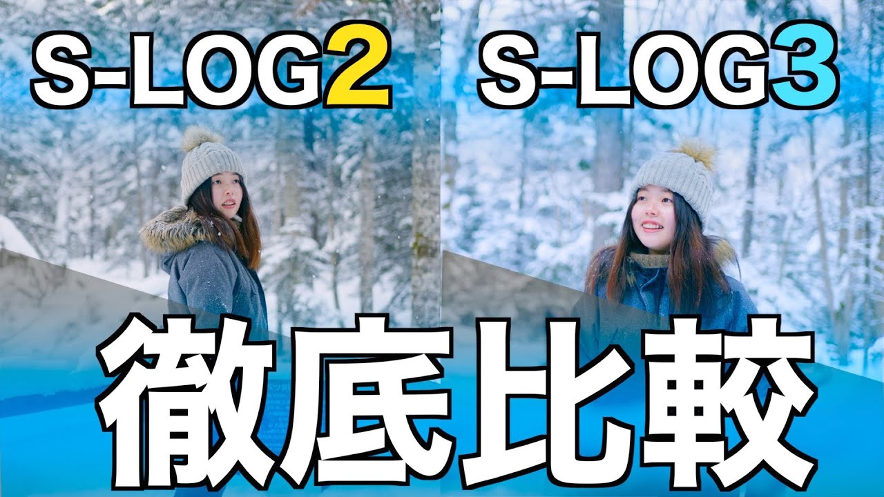 【どっちが良い？なぜ？】S-LOG2とS-LOG3を徹底比較！ソニーのLOG撮影でおすすめのピクチャープロファイルの設定を映像サンプルを元にご紹介！