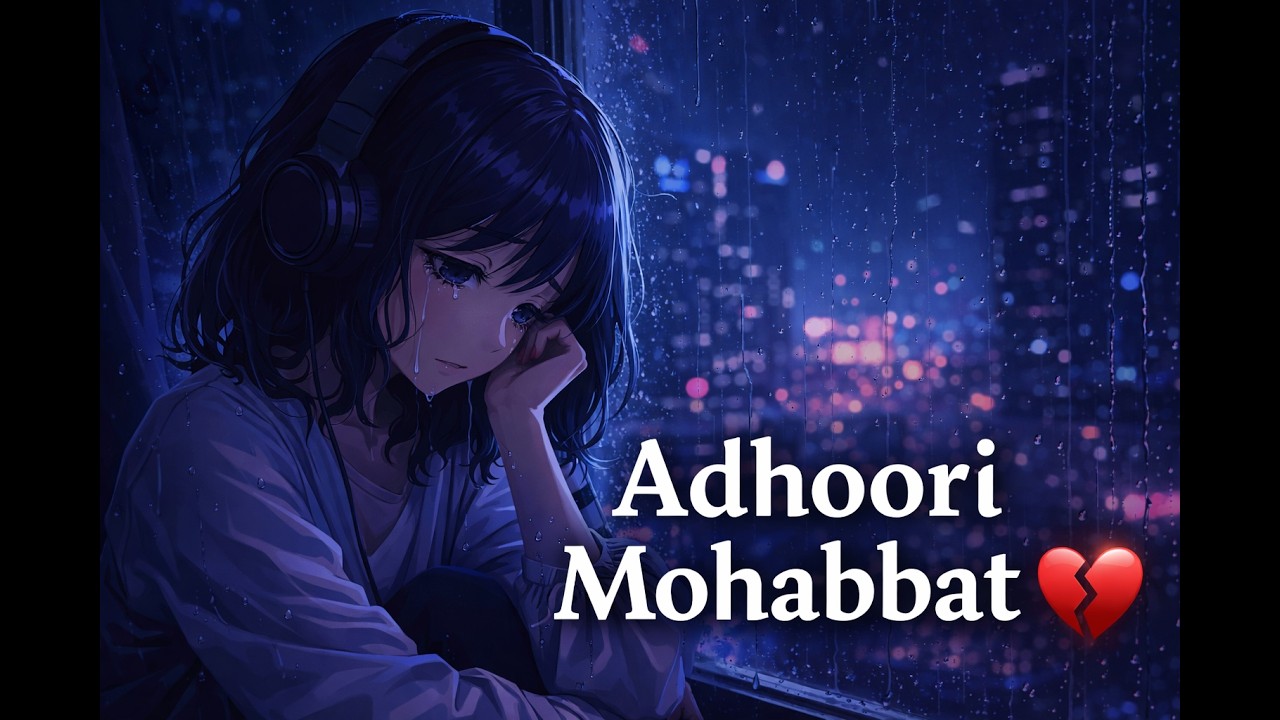 Adhoori Mohabbat 💔 | Sad Urdu Song 2026 | Emotional Heart Broken Song | New Sad Song