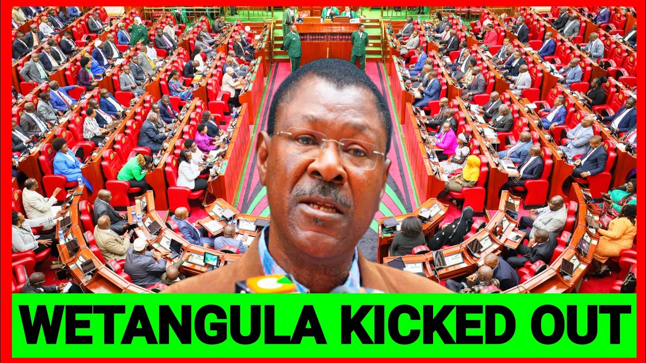 BREAKING! Ruto's Speaker Wetangula Kicked out After Trying to Vote During LSK Elections 