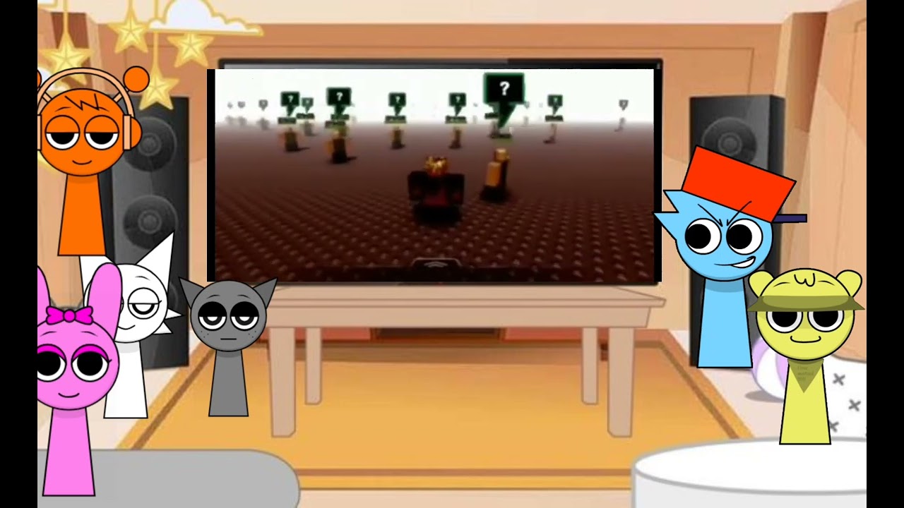Sprunkis react To The whistle occurrence Roblox..