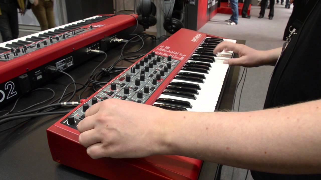 Musikmesse 2013 - Clavia Nord Lead 4 demo cz.1